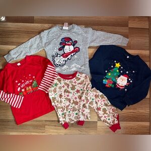 Festive Holiday Sweatshirt/ Pajamas Set for Kids